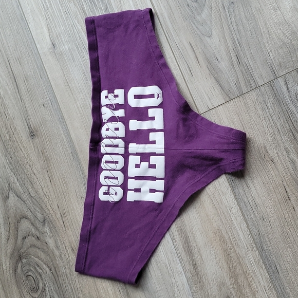 Victoria's Secret PINK Hipster Vita Bassa – Taglia L, Nuove Ma Senza Cartellino
